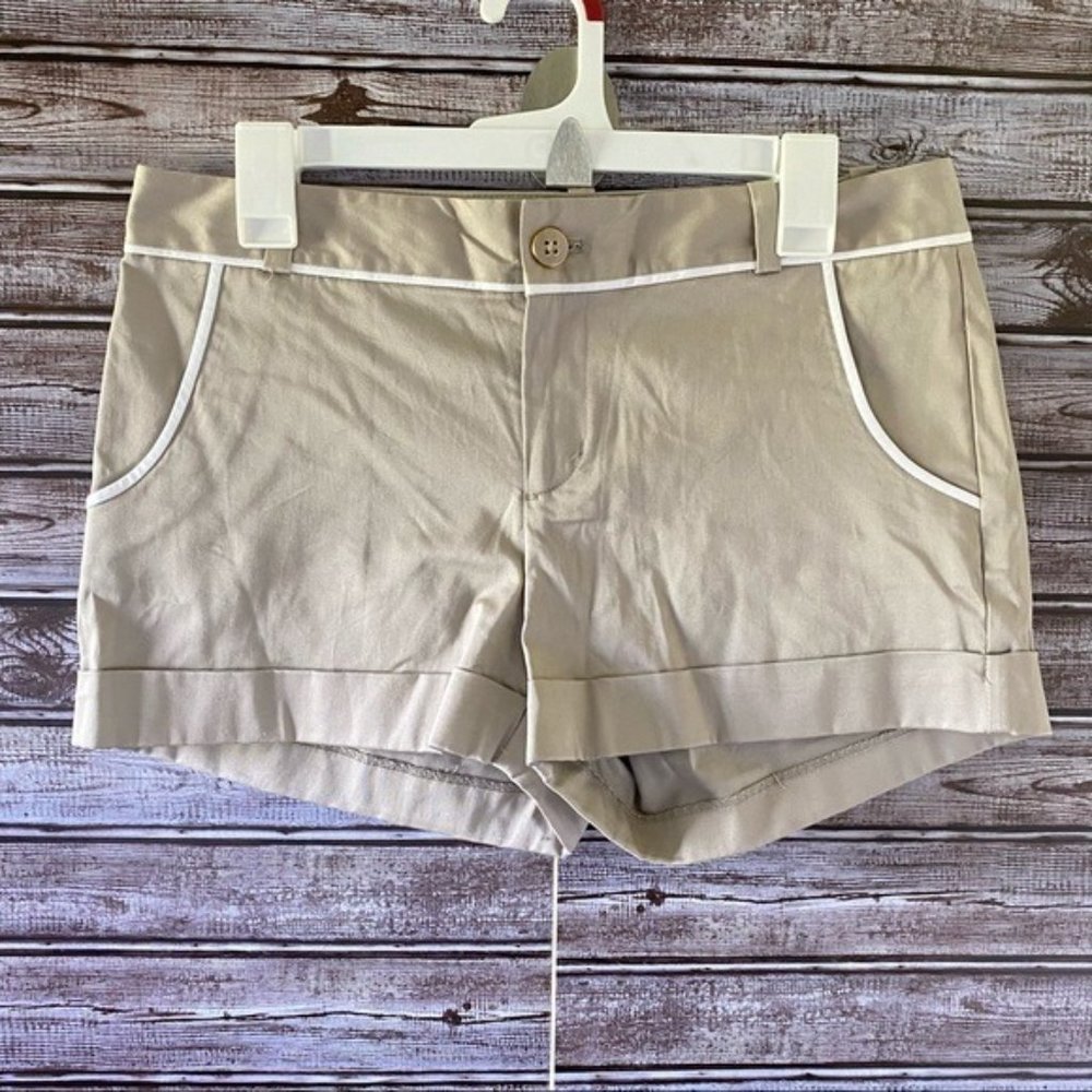 Banana Republic Beige Shorts with White Trim